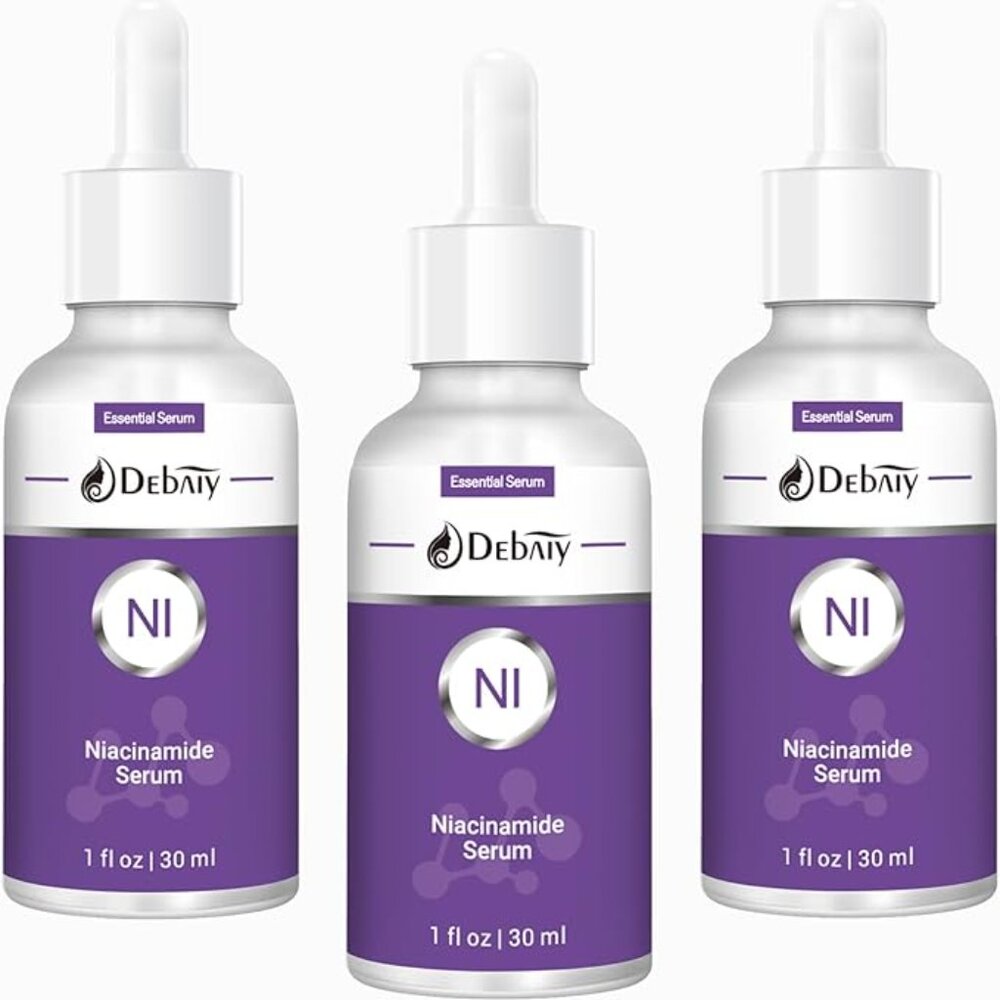 3 Pk Niacinamide Serum Ceramide Face Moisturizing 1 oz Ea DEBAIY Exp8/26 AntiAge